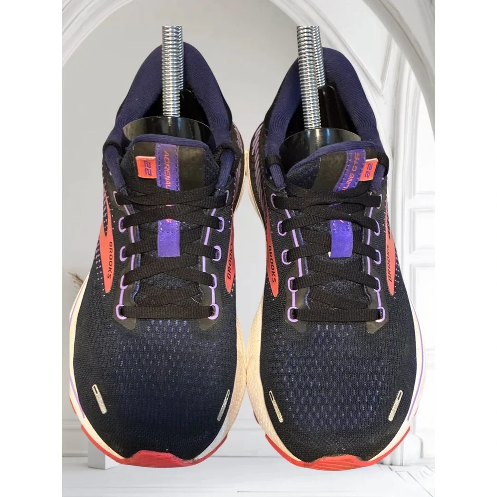 Brooks Women's Navy Purple Coral Running Shoes